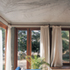 During casting ceilings are imprinted with palm fronds