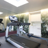 Gym and kitchenette
