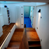Hall looking into bathroom