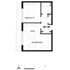 1 bed flat typology