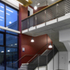 Interval view of stairwell