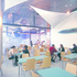 Inside the café
