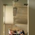 The section provides clerestory lighting and an exposed heavyweight ceiling soffit