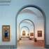 Main galleries and aligned arch openings