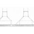 Structural diagram showing initial section and later additions in section