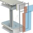 Partially fritted glass panels