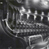A stepped arcade at the first balcony level helps to tie the stage boxes to new black boxes and to unify audience and stage