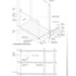 Cut-away isometric of precast balcony; Key part section through typical floor