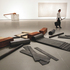 Many galleries are very neutral, more so than in Taniguchi