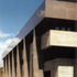 Elevation to the car park and Gorbals district. Fine materials and rich modelling do not diminish the sense of unremitting power and near aridity