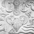 Detail from the engaging bas-relief by Jake Kempsall